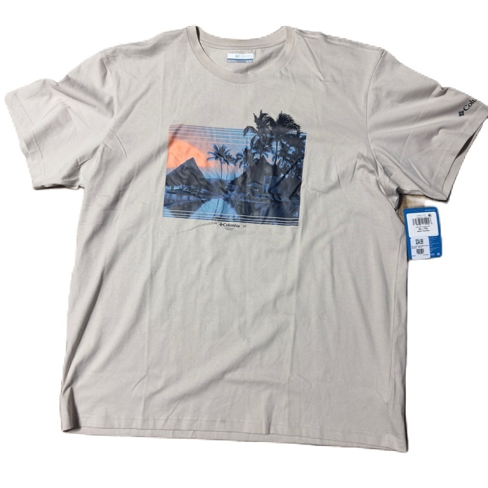 NWT Columbia Path Lake Men’s T-Shirt Size XL